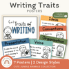 6 + 1 Traits of Writing Posters - Cute Jungle Animals Theme - Miss Jacobs Little Learners