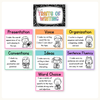 6 + 1 Traits of Writing Posters - Cutesy Classroom Decor - Miss Jacobs Little Learners