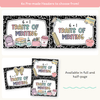 6 + 1 Traits of Writing Posters - Cutesy Pastel English Decor - Miss Jacobs Little Learners