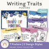 6 + 1 Traits of Writing Posters - Dreamy Space Theme - Miss Jacobs Little Learners