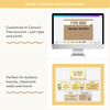 6 + 1 Traits of Writing Posters - Happy Hive English Decor - Miss Jacobs Little Learners
