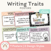 6 + 1 Traits of Writing Posters - Pastel Composition Notebook English Decor - Miss Jacobs Little Learners