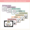 6 + 1 Traits of Writing Posters - Pastel Composition Notebook English Decor - Miss Jacobs Little Learners