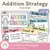 Addition Strategies Posters - Pastel Classroom Theme - Miss Jacobs Little Learners