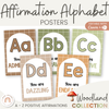 Affirmation Alphabet Posters - Woodland Theme Classroom Decor - Miss Jacobs Little Learners