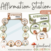 Affirmation Station - Woodland Theme Classroom Decor - Miss Jacobs Little Learners