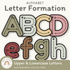 Alphabet Letter Formation -  Australiana Classroom Decor  - MJLL