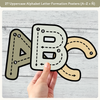 Alphabet Letter Formation -  Australiana Classroom Decor  - MJLL