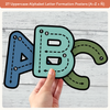 Alphabet Letter Formation Posters - Cute Jungle Animals Classroom Decor - Miss Jacobs Little Learners