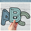 Alphabet Letter Formation Posters - Cute Sea Life Classroom Decor - Miss Jacobs Little Learners