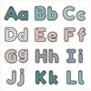 Alphabet Letter Formation Posters - Modern Rainbow Classroom Decor - Miss Jacobs Little Learners