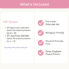 Alphabet Letter Formation Posters - Pastel Collection Classroom Decor - Miss Jacobs Little Learners