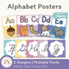 Alphabet Posters - Dreamy Space Classroom Decor - Miss Jacobs Little Learners