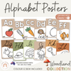 Alphabet Posters - Woodland Theme Classroom Decor - Miss Jacobs Little Learners