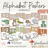 Animals Alphabet Posters - Woodland Theme Classroom Decor - Miss Jacobs Little Learners