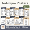 Antonym Posters - Boho Plants English Decor