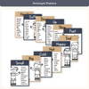 Antonym Posters - Boho Plants English Decor