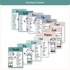 Antonym Posters - Calm Colors English Decor - Miss Jacobs Little Learners