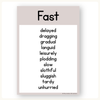 Antonym Posters - Calm Colors English Decor - Miss Jacobs Little Learners