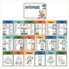 Antonym Posters - Cute Jungle Animal English Decor - Miss Jacobs Little Learners