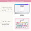 Antonym Posters - Daisy Gingham Pastel English Decor - Miss Jacobs Little Learners