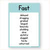 Antonym Posters - Daisy Gingham Pastel English Decor - Miss Jacobs Little Learners