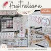 Australiana Classroom Decor Bundle | Australian Animals and Native Flora - Miss Jacobs Little Learners | Editable