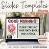 Slides | AUSTRALIANA Classroom Decor | Google Slides Templates