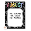 Birthday Chart - Cutesy Classroom Decor - Miss Jacobs Little Learners