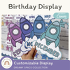 Birthday Display - Dreamy Space Theme Classroom Decor - Miss Jacobs Little Learners