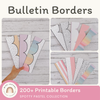 Bulletin Board Borders - Spotty Pastel Classroom Decor - Miss Jacobs Little Learners