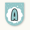 Bunting Banners - Bulletin Board Letters - Dreamy Space Decor - Miss Jacobs Little Learners