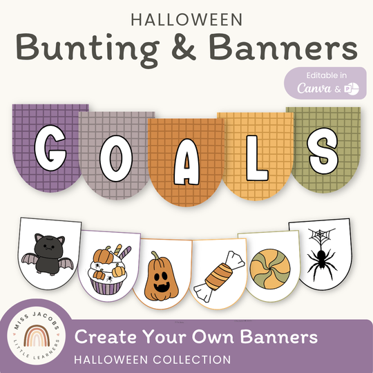 Halloween Bunting Display Banners
