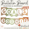 Bunting Banners - Bulletin Board Letters - Woodland Classroom Decor - Miss Jacobs Little Learners