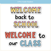 Back to School Bulletin Board Kit -  Miss Jacobs Little Learners