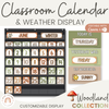 Calendar & Weather Display - Woodland Theme Classroom Decor - Miss Jacobs Little Learners