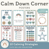 Calm Down Corner Posters - Cute Sea Life Classroom Decor - Miss Jacobs Little Learners