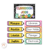 Classroom Job Chart - Cutesy Classroom Decor - Miss Jacobs Little Learners