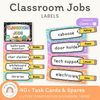 Classroom Job Chart - Cutesy Composition Notebook Classroom Decor - Miss Jacobs Little Learners