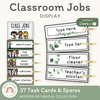 Classroom Job Chart - Modern Botanical Decor - Miss Jacobs Little Learners
