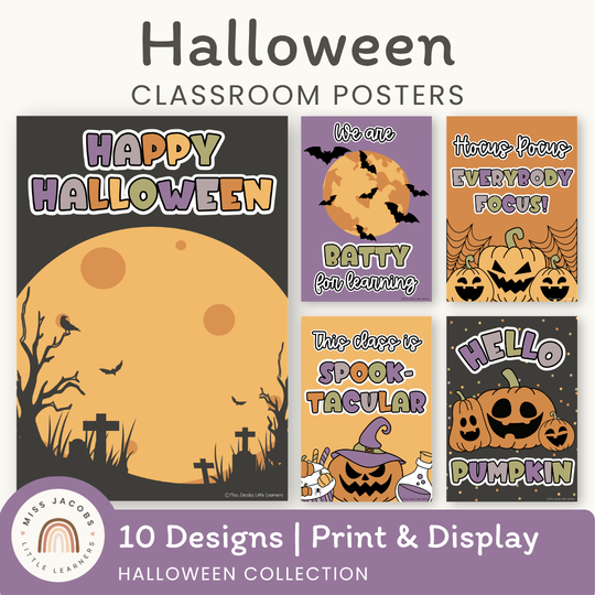 Halloween Classroom Posters