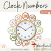 Clock Labels - Woodland Theme Classroom Decor - Miss Jacobs Little Learners
