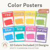 SPOTTY COLOR POSTERS | B&W SPOTTED CLASSROOM DECOR | EDITABLE - Miss Jacobs Little Learners