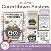 Halloween Countdown Posters - Miss Jacobs Little Learners 