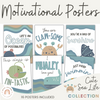 Cute Sea Life Motivational Classroom Posters - Miss Jacobs Little Learners