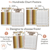 Hundreds Chart | Daisy Gingham Neutral Math Classroom Decor - Miss Jacobs Little Learners