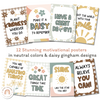 Motivational Classroom Posters | Growth Mindset Bulletin Board | Daisy Gingham | Editable - Miss Jacobs Little Learners