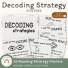 Decoding Reading Strategy Posters | MODERN JUNGLE decor - Miss Jacobs Little Learners