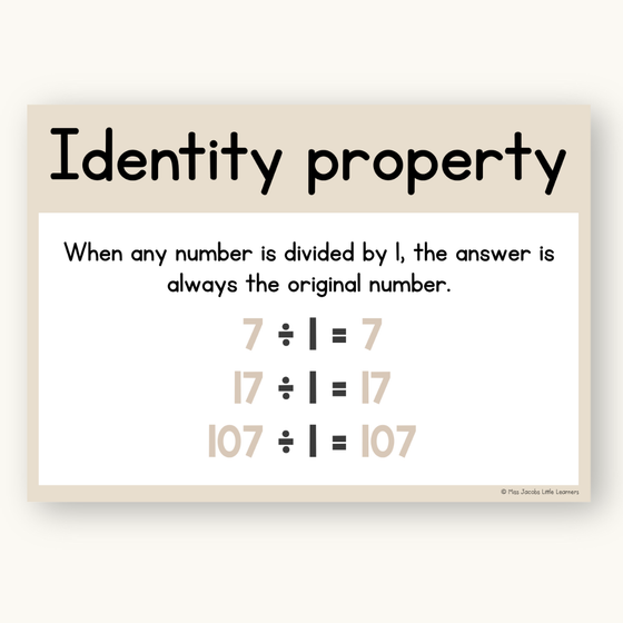 Division Strategies Posters - Modern Ocean Classroom Decor - Miss Jacobs Little Learners