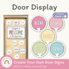 Door Display - Spotty Pastel Classroom Decor - Miss Jacobs Little Learners